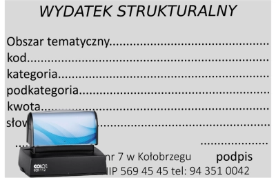 Pieczątka EOS 112