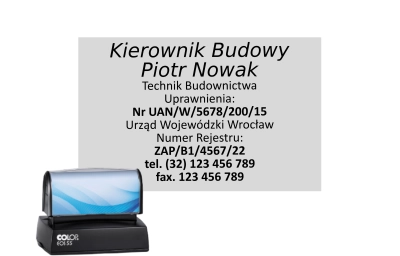 Pieczątka EOS 55