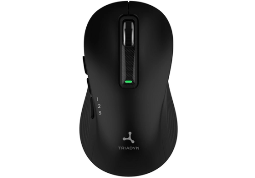 Bezprzewodowa Mysz Biurowa Triadyn EUROPA Bluetooth 2.4 GHz 1600 DPI Czarna - Myszki / Akcesoria - sklep Catom