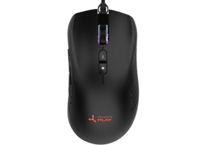 Mysz Gamingowa Triadyn Play DIA 12800 DPI Dla Graczy Podświetlenie LED HUANO Czarna