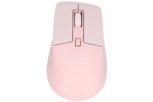 Bezprzewodowa Mysz Biurowa Triadyn THALASSA Bluetooth 2.4 GHz 1600DPI Różowa